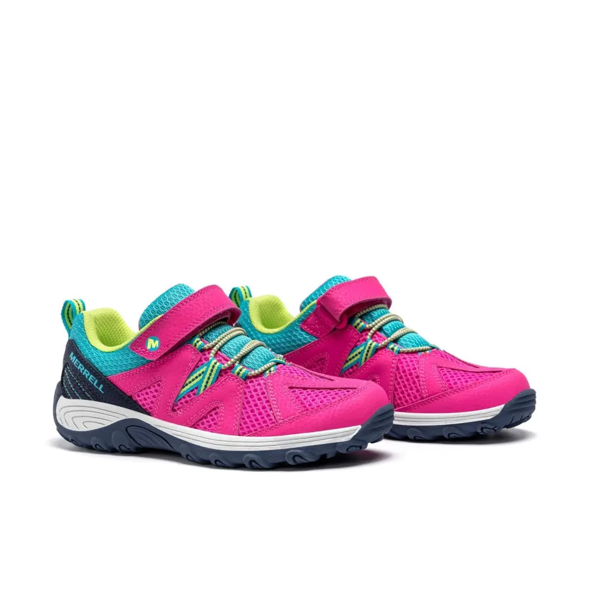 Merrell Ridge Trek MF25AA1 Sneaker Kids Pink Low Top Trail Running Shoes SHOP766