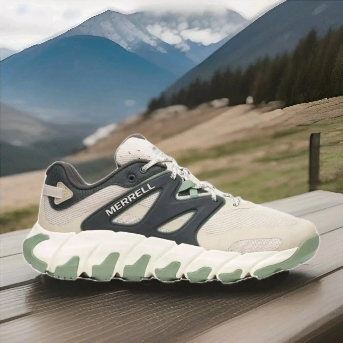 Merrell shoes - MERRELL Maipo Explorer Aerosport - Maipo Explorer Aerosport - J038017 - Beige / Green 1