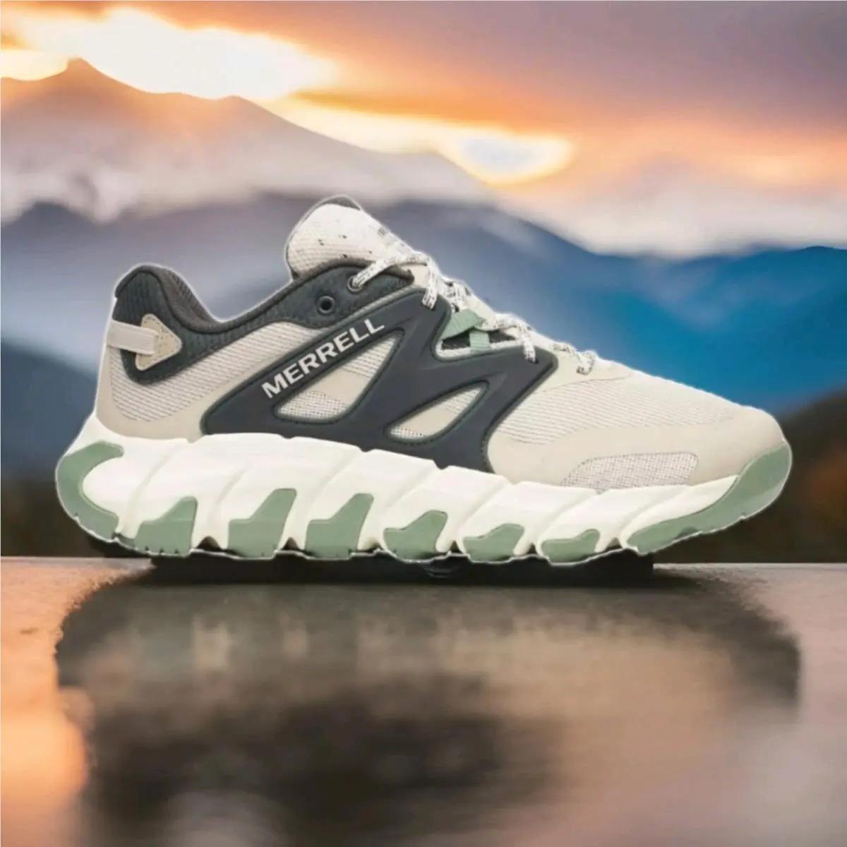 Merrell shoes - MERRELL Maipo Explorer Aerosport - Maipo Explorer Aerosport - J038017 - Beige / Green 17