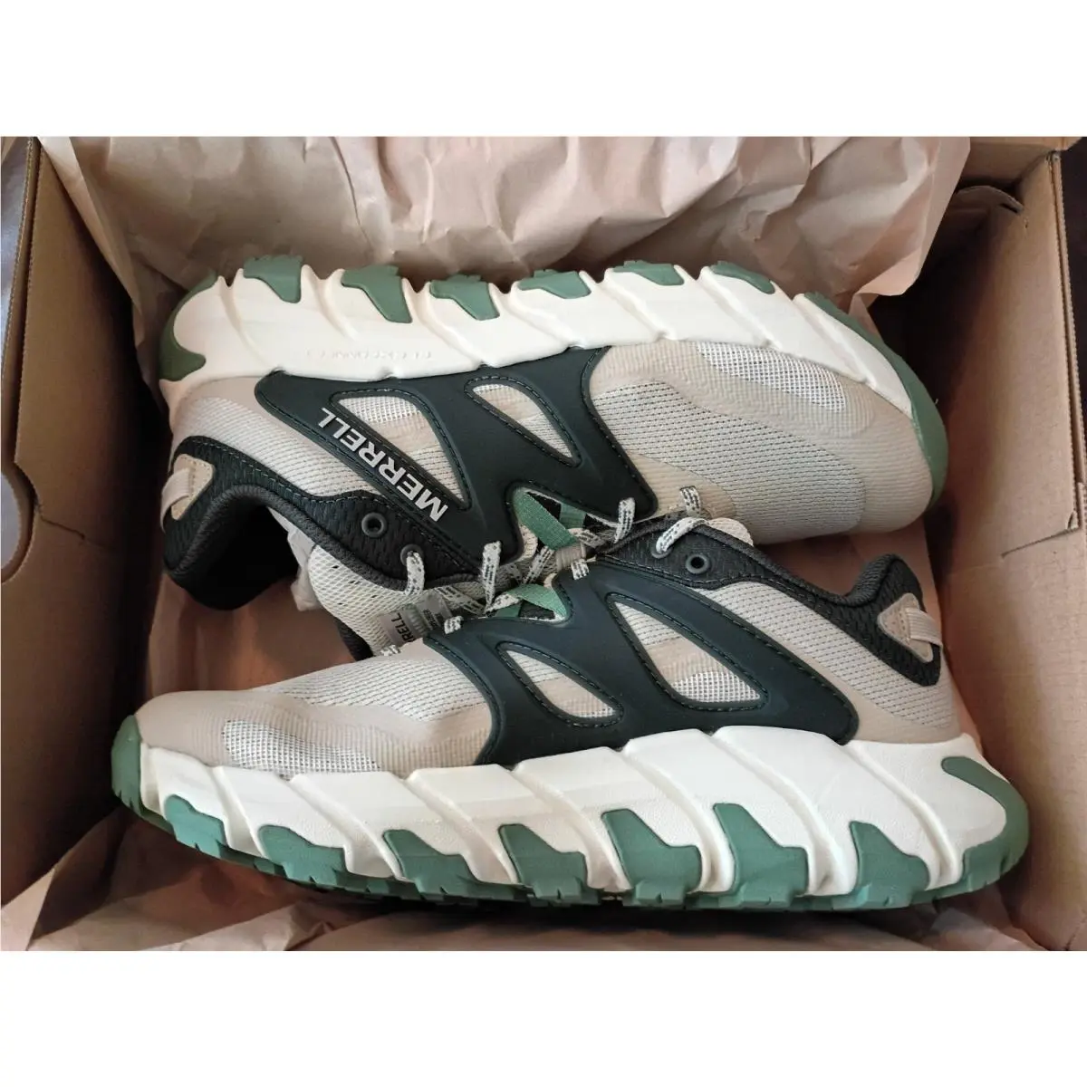 Merrell shoes - MERRELL Maipo Explorer Aerosport - Maipo Explorer Aerosport - J038017 - Beige / Green 27