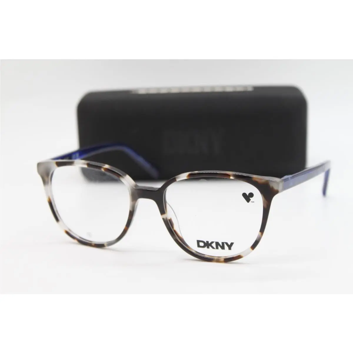 Dkny DK5059 275 Tortoise Blue Eyeglasses W/case 51-17