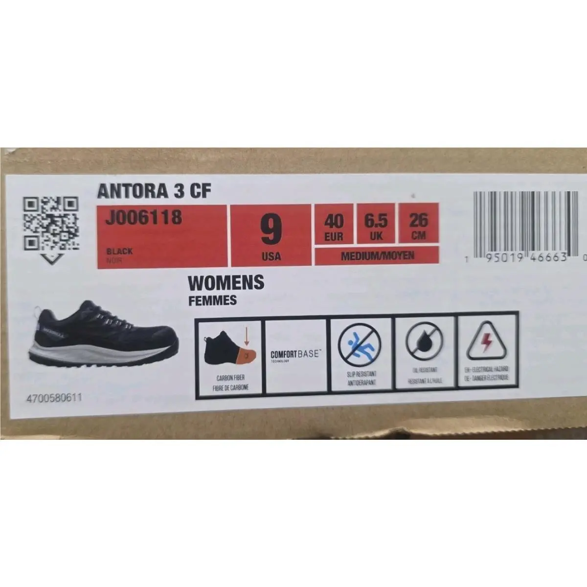 Merrell shoes - Antora 3 - Antora - Black 5
