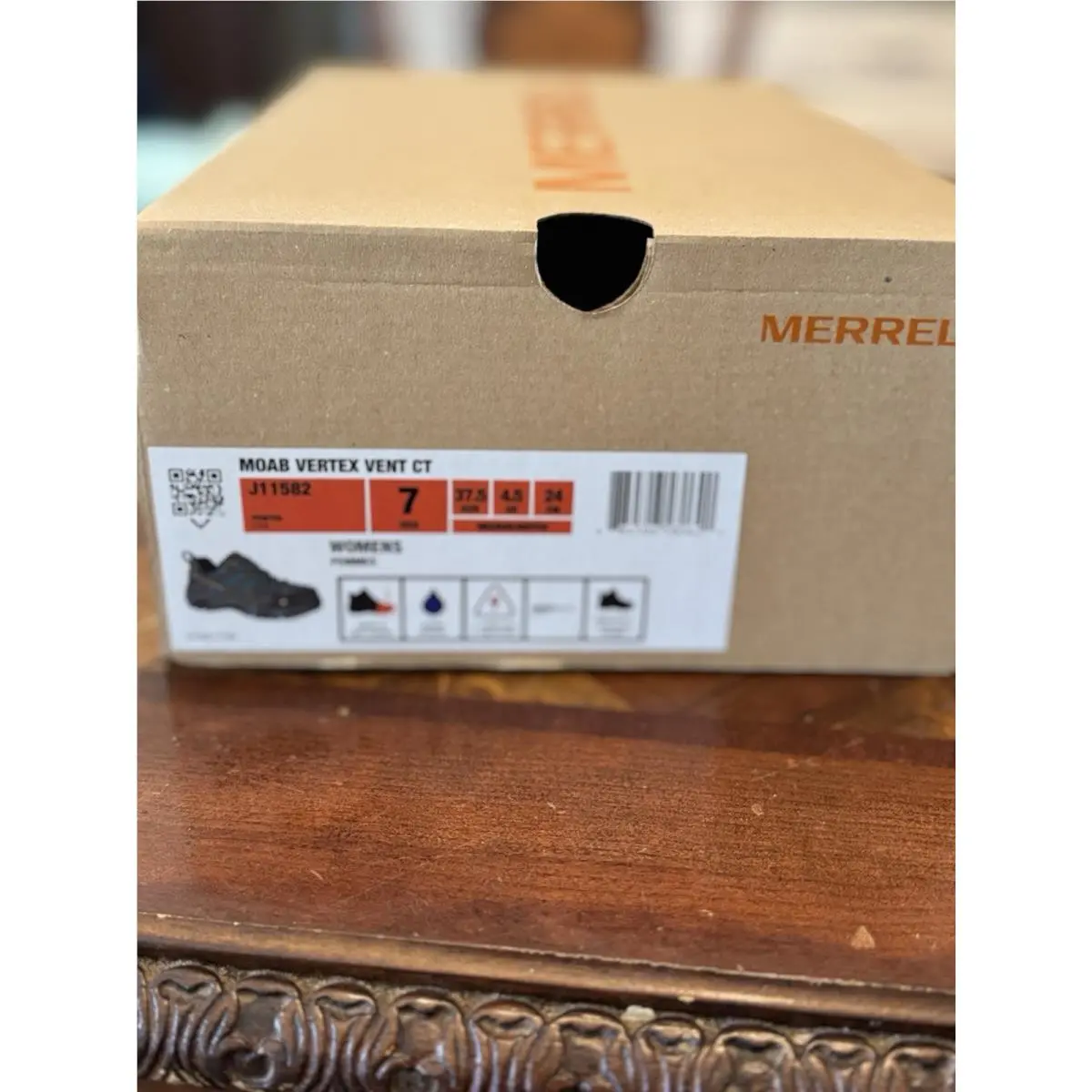 Merrell shoes - Merrell Moab Vortex Vent Ct - Gray 4