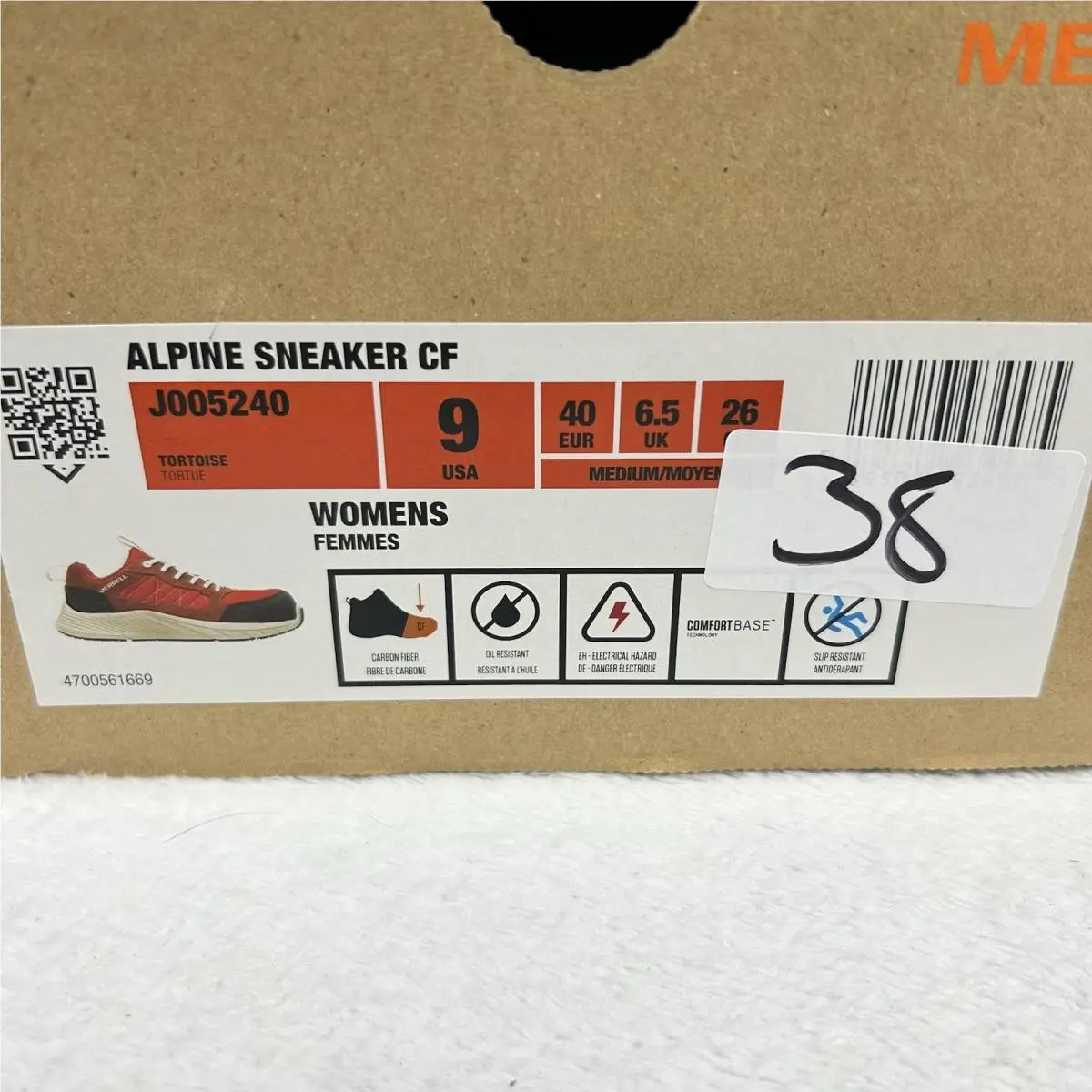 Merrell shoes - Alpine Sneaker CF - Alpine Sneaker - J005240 - Tortoise (UPC: 0195017934575) 12
