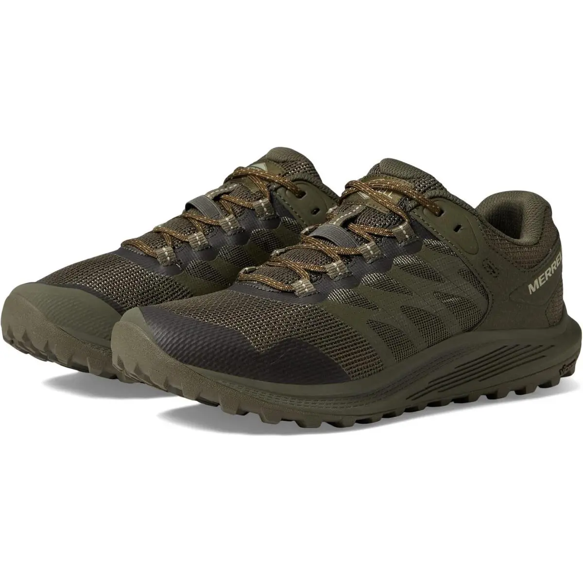 Merrell Men`s Nova 3 Tactical Industrial Shoe Dark Olive 15 - Dark Olive - 15