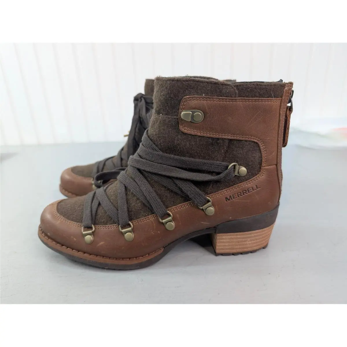 Merrell shoes - Chateau Mid Lace - Chateau Mid Lace - Brown 3