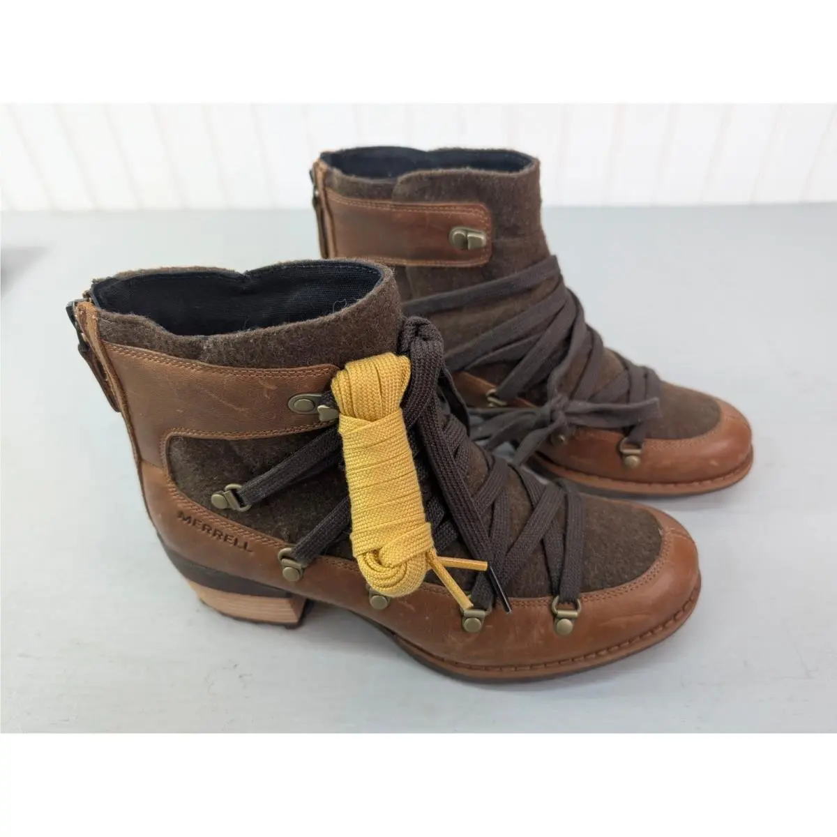 Merrell shoes - Chateau Mid Lace - Chateau Mid Lace - Brown 5