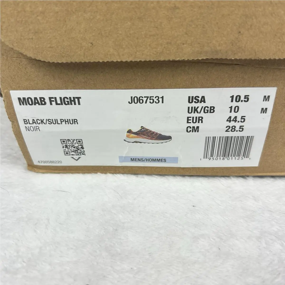 Merrell shoes - Merrell Moab Flight - Moab Flight - J067531 - Black (UPC: 0195018011251) 12
