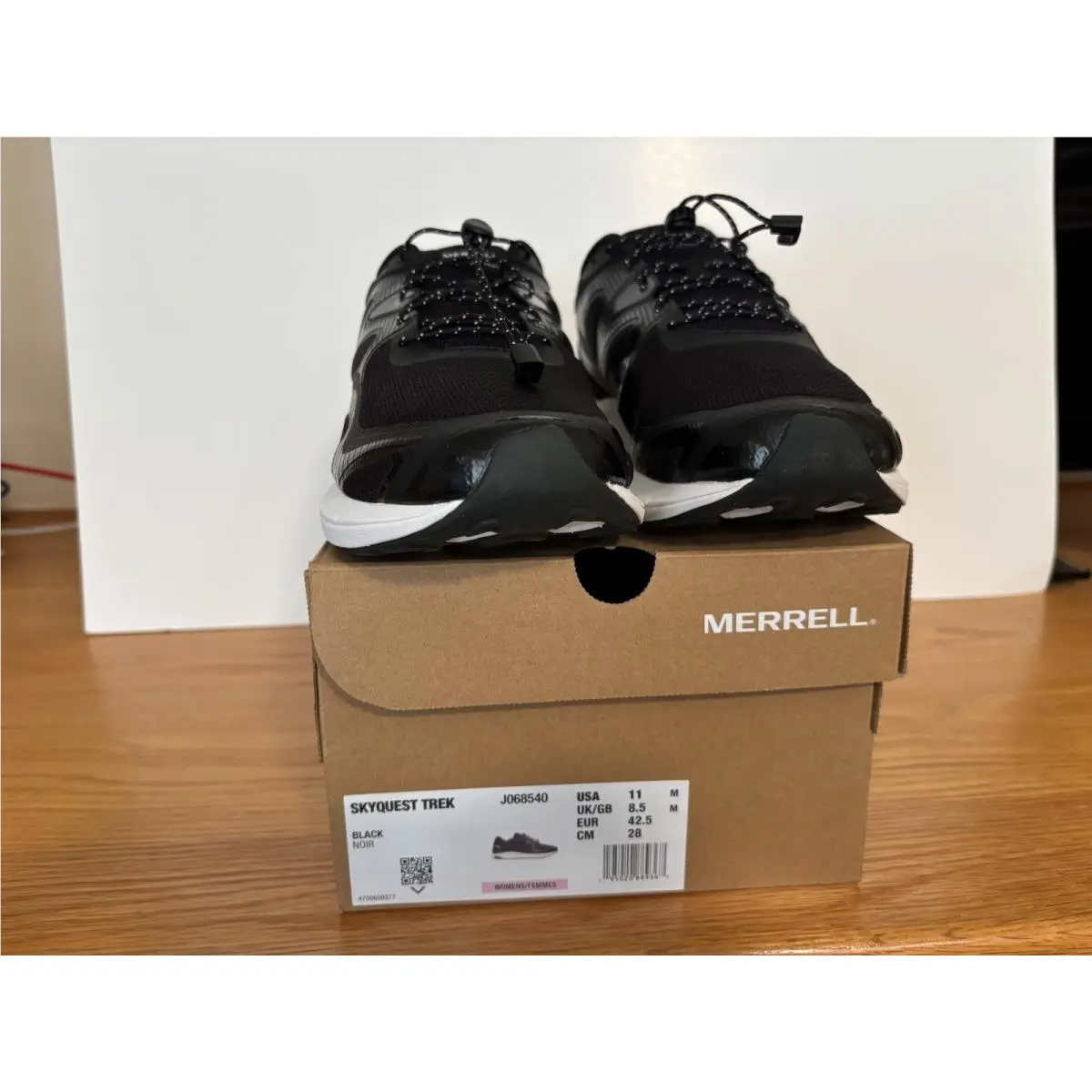 Merrell Skyquest Trek Women`s Shoes Size 11 Medium Black