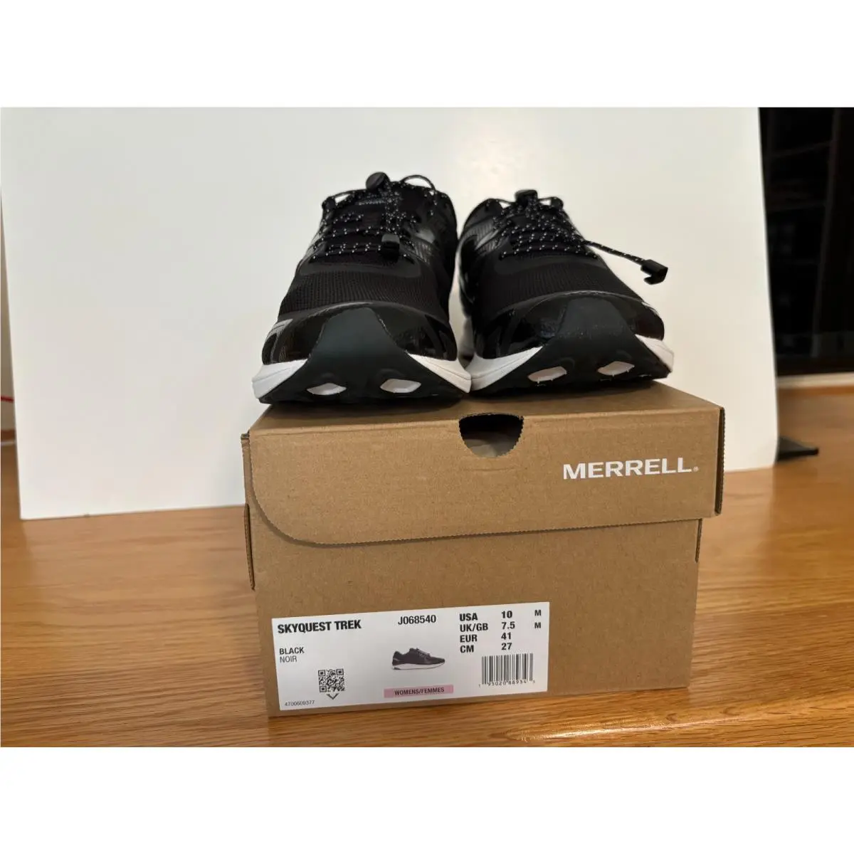 Merrell Skyquest Trek Women`s Shoes Size 10 Medium Black