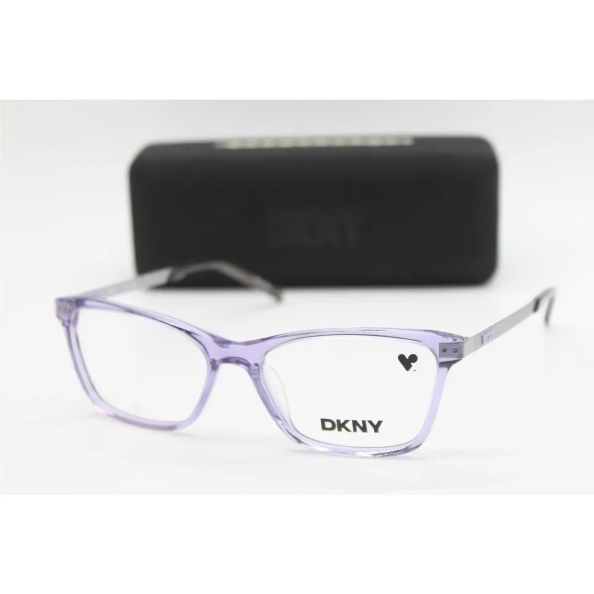 Dkny DK7013 520 Purple Silver Eyeglasses W/case 54-16