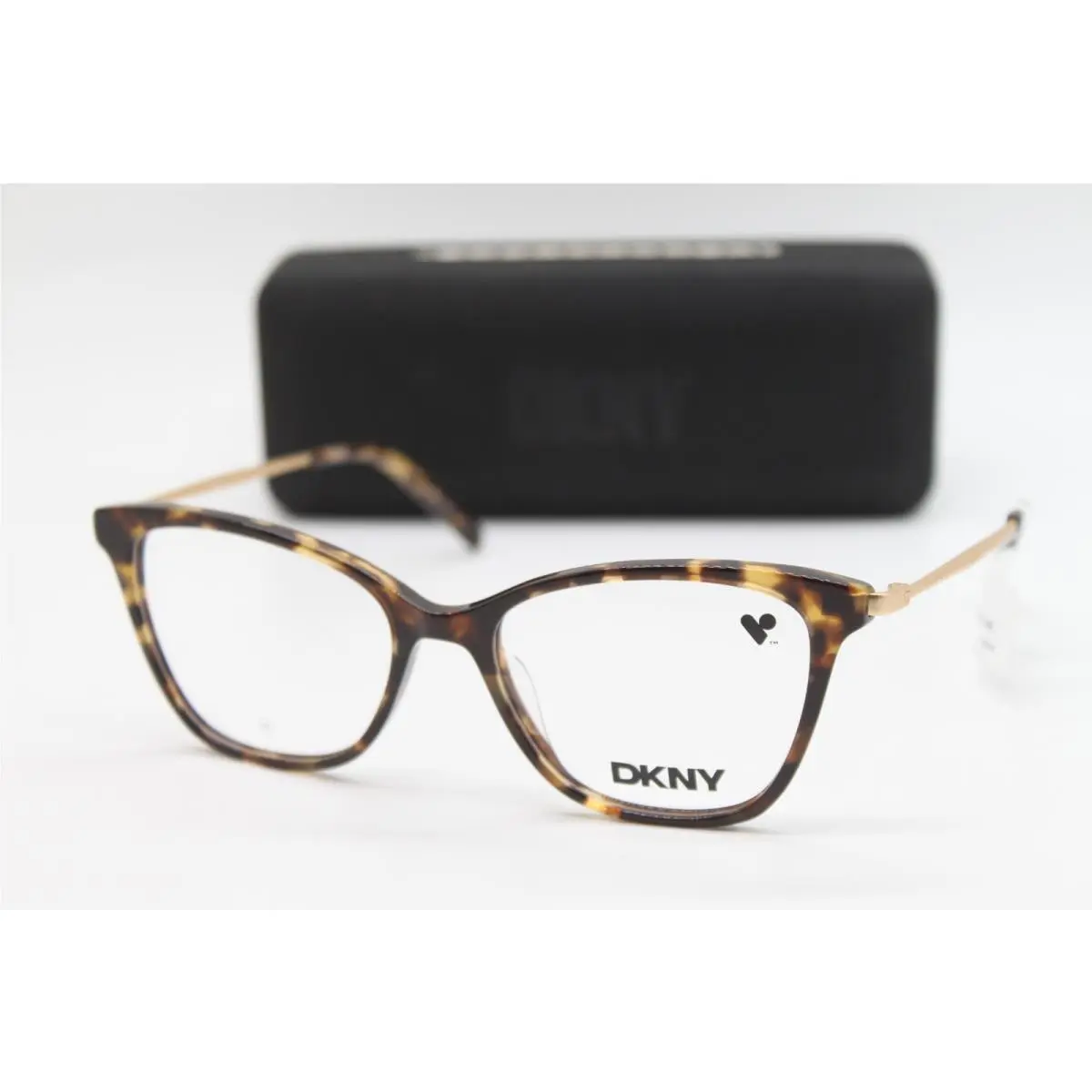 Dkny DK7010 281 Tortoise Gold Eyeglasses W/case 53-17
