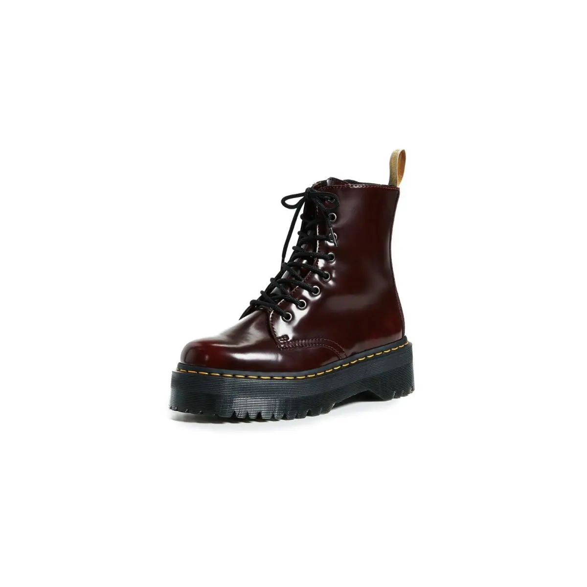 Dr. Martens Vegan Jadon II Platform Boots Cherry Red Women 8 Men 7 22563600