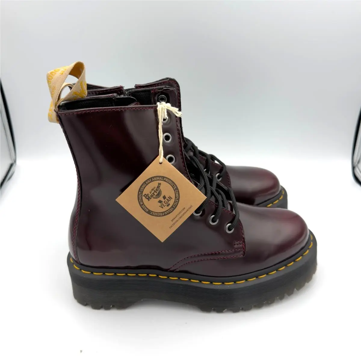 Dr. Martens shoes - V Jadon II - Jadon - Red (UPC: 190665055894) 1