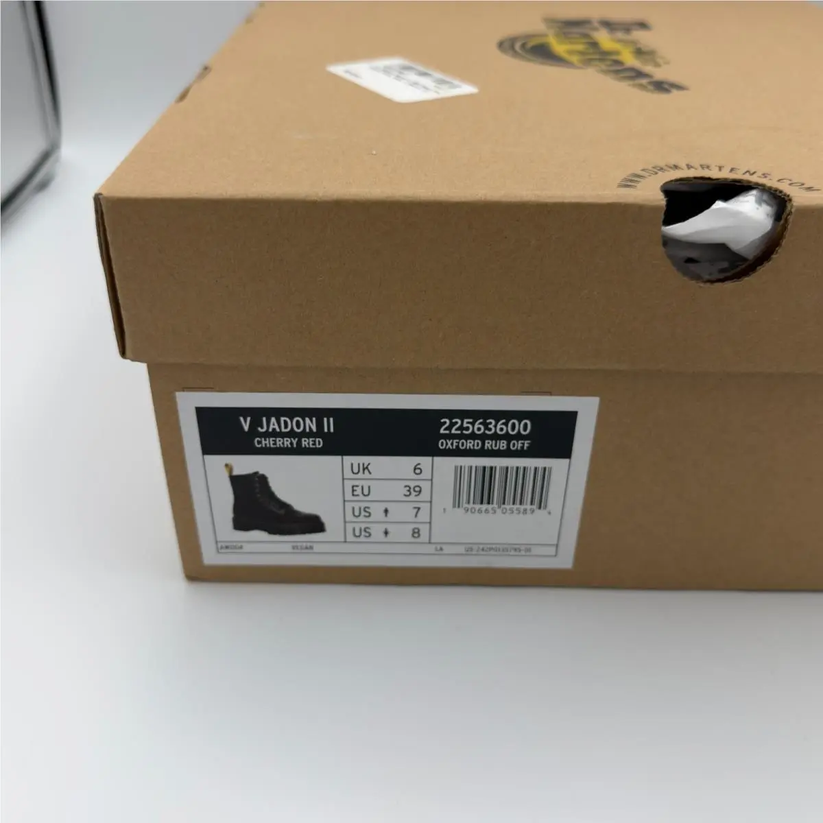 Dr. Martens shoes - V Jadon II - Jadon - Red (UPC: 190665055894) 4