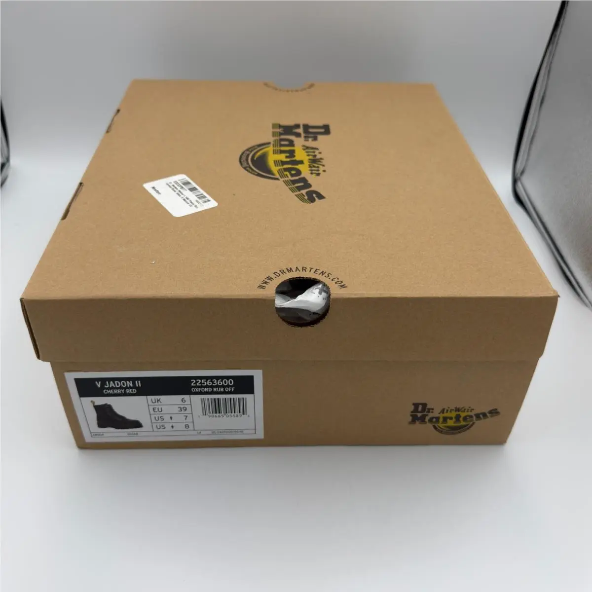 Dr. Martens shoes - V Jadon II - Jadon - Red (UPC: 190665055894) 7