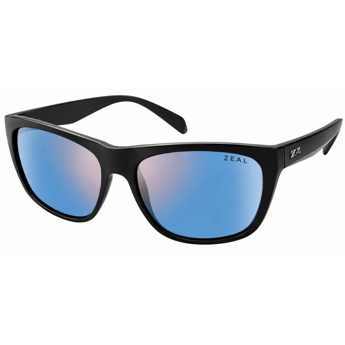 Zeal Quandary Polarized Matte Black Soft Square Sport Sunglasses - 11854 by Zeal Optics