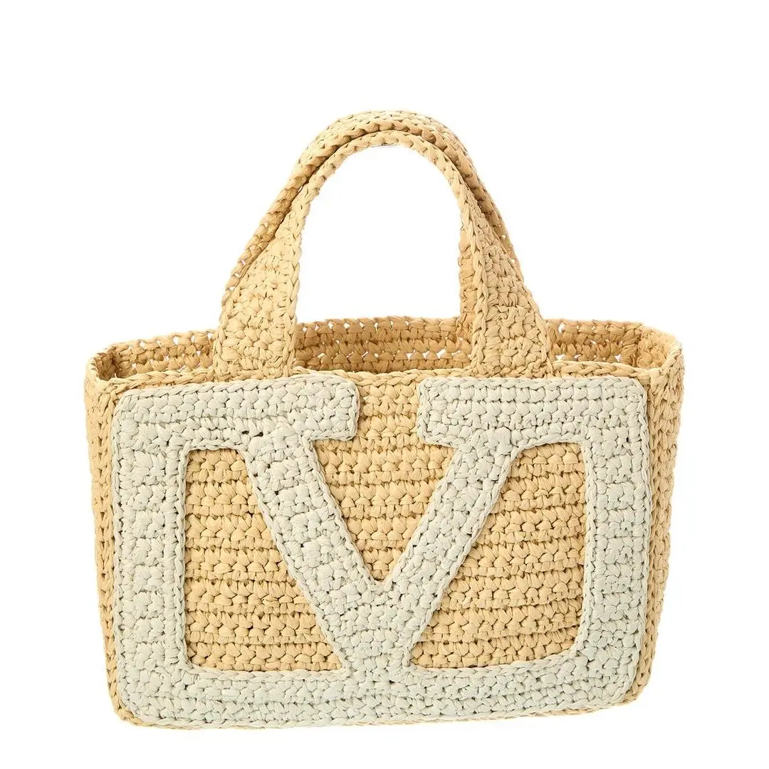 Valentino Viva Raffia Tote Women`s