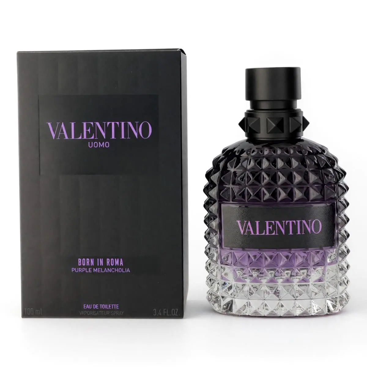 Valentino Uomo Born in Roma Purple Melancholia by Valentino 3.3oz Edt Spray Men