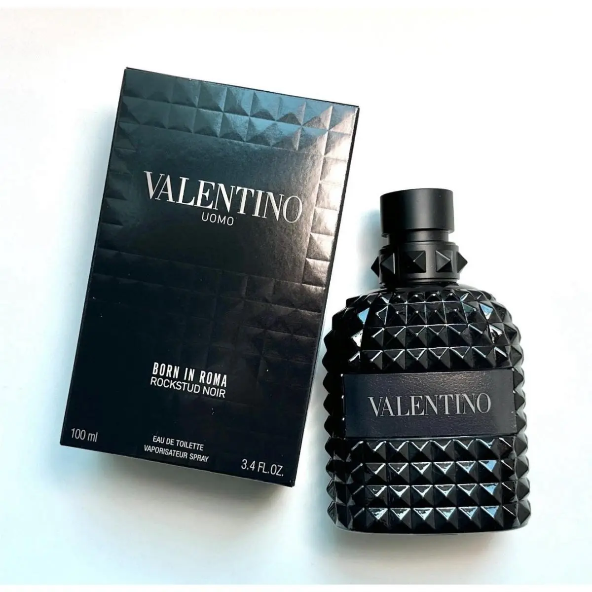 Valentino Uomo Born In Roma Rockstud Noir Edt 3.4 oz 100ml