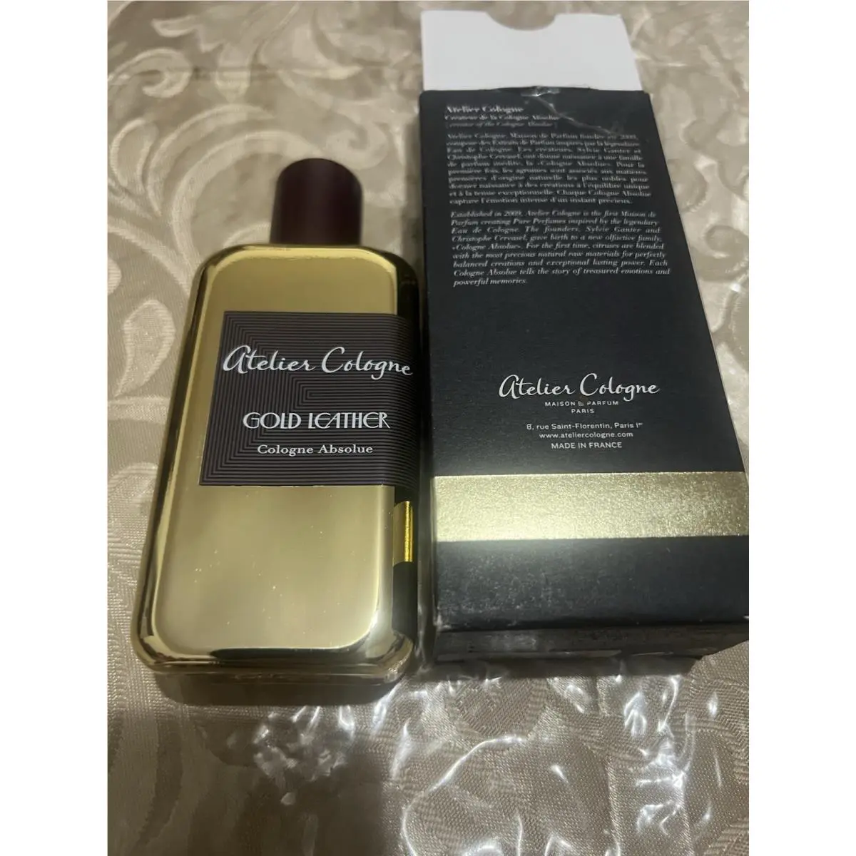 Atelier Cologne Gold Leather 3.3 oz Tstr