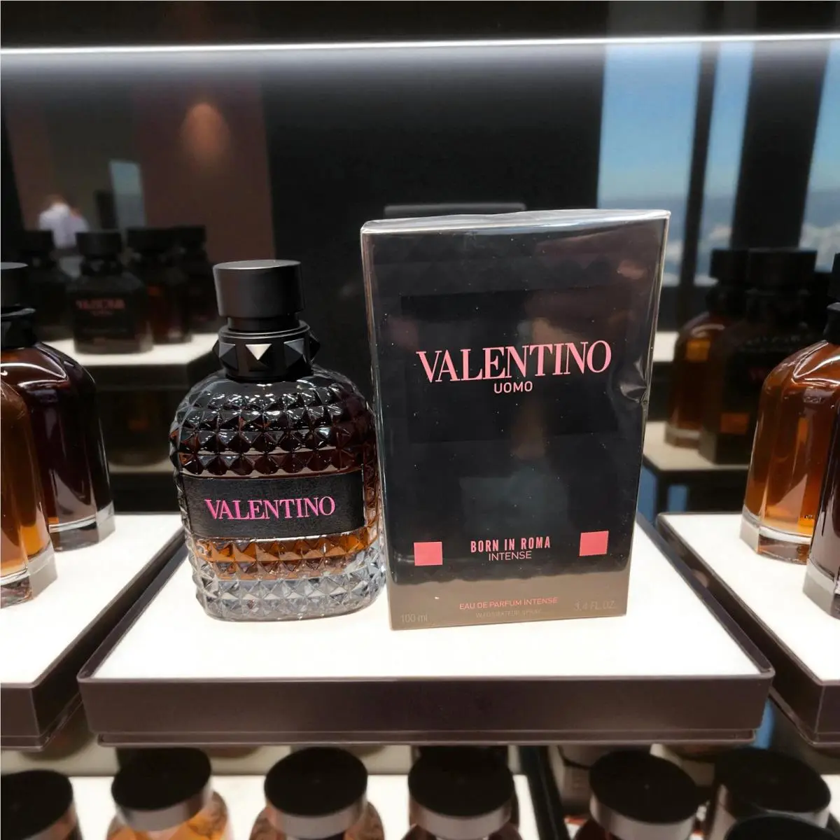 Valentino Uomo Born In Roma 3.4 oz Eau De Parfum Intense Men Box