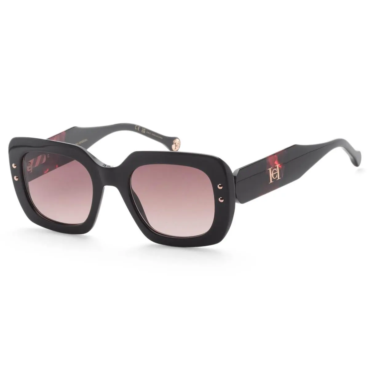 Women`s 52 mm Black Burgundy Sunglasses HER0186-S-GUU-52 by Carolina Herrera