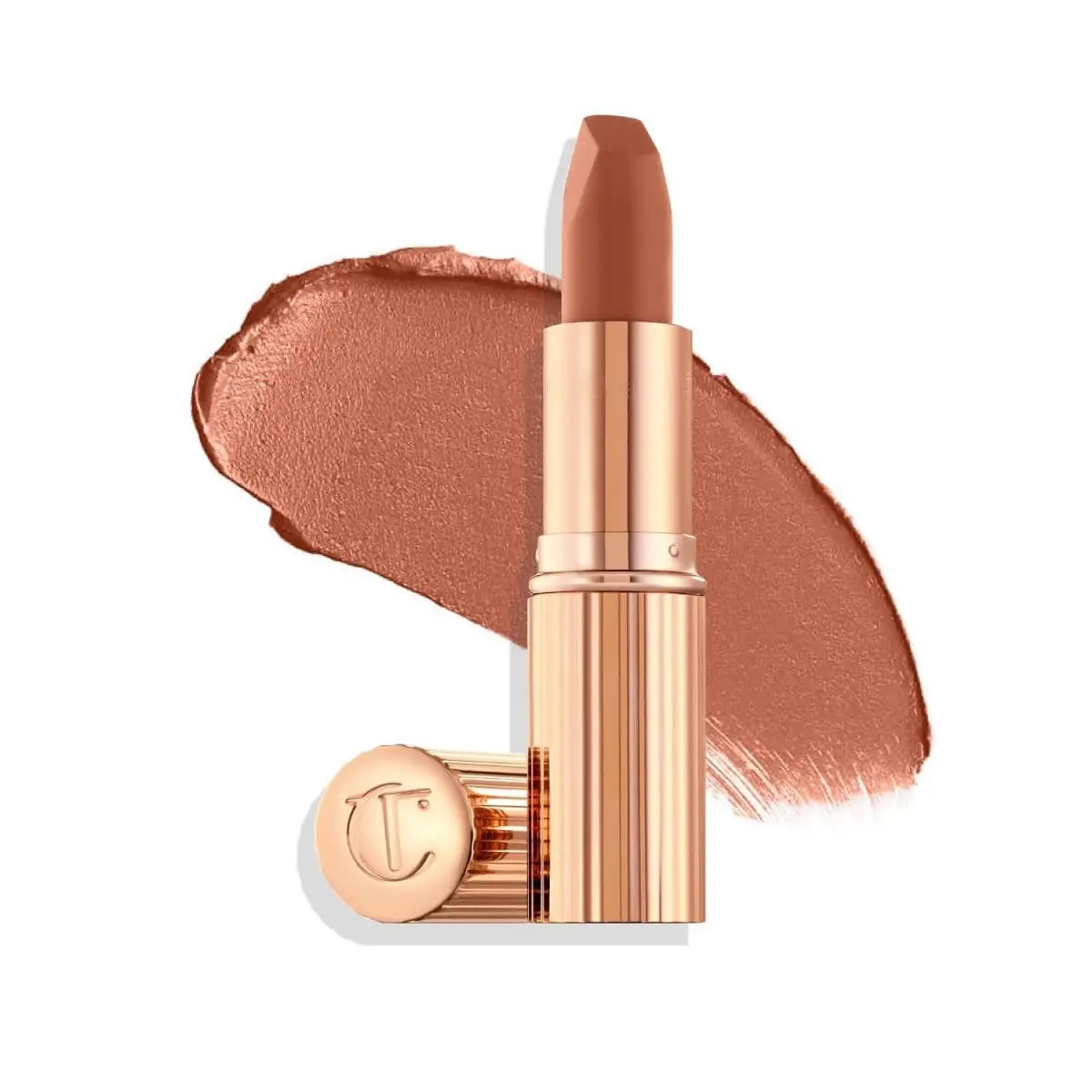 Matte Revolution Lipstick - Long Lasting Matte Lipstick with Catwalking - nude peach matte by Charlotte Tilbury