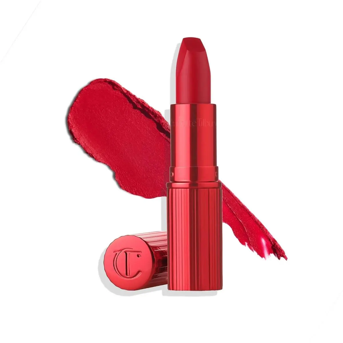 Matte Revolution Lipstick - Long Lasting Matte Lipstick with Hollywood Vixen - bright red by Charlotte Tilbury
