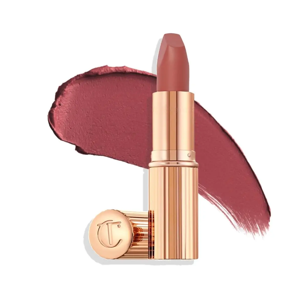 Matte Revolution Lipstick - Long Lasting Matte Lipstick with Pillow Talk Medium - warm berry pink by Charlotte Tilbury