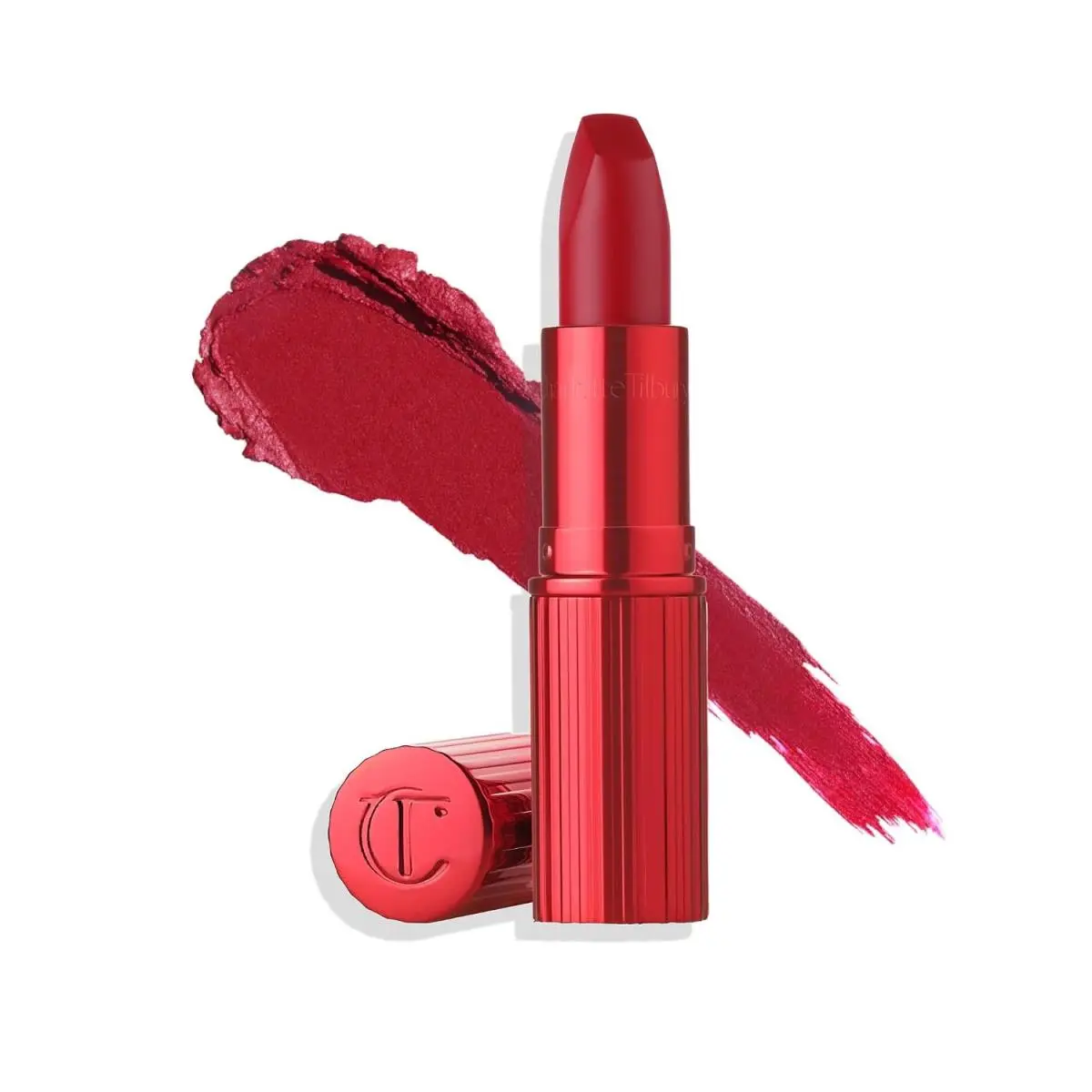 Matte Revolution Lipstick - Long Lasting Matte Lipstick with Pizzazz - blue-toned red by Charlotte Tilbury