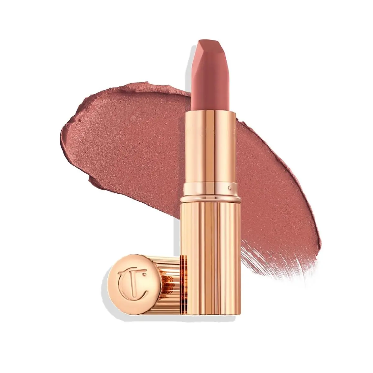 Matte Revolution Lipstick - Long Lasting Matte Lipstick with Supermodel - muted nude-rose by Charlotte Tilbury