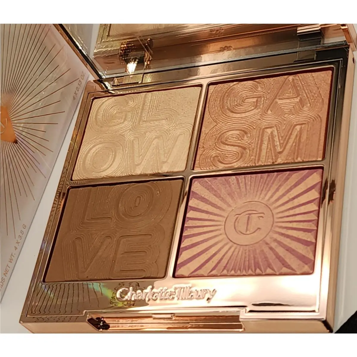 Charlotte Tilbury Glowgasm Face Palette Lovegasm Limited Edition Htf