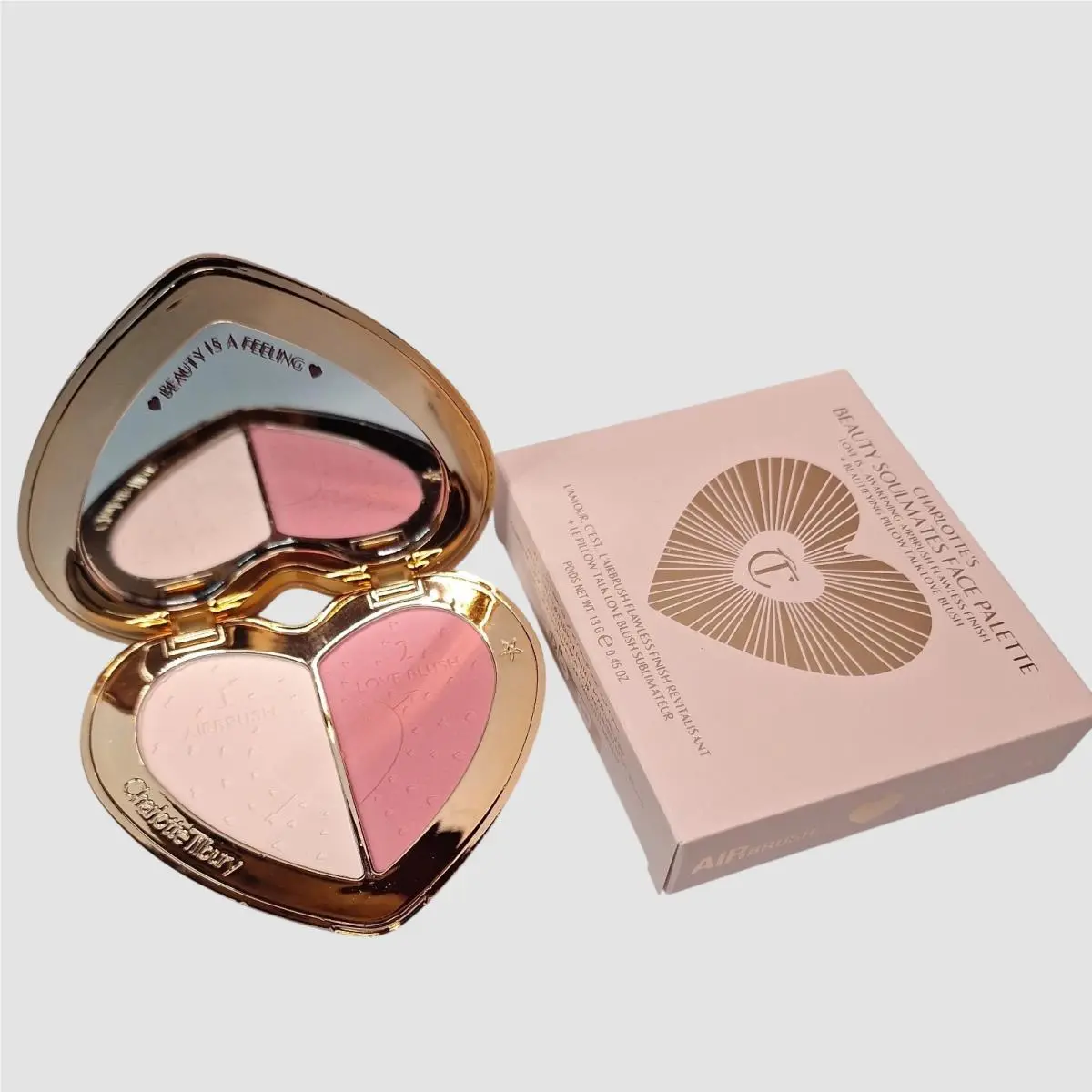 Charlotte Tilbury Beauty Soulmates Palette Pillow Talk Flawless Pink
