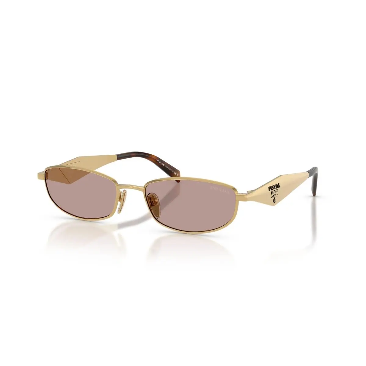 Prada D51S Sunglasses 5AK20I Gold