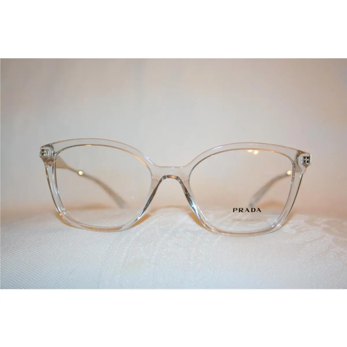 Eyeglasses PR VPR02Z Crystal 2AZ-101 52-17-140 by Prada