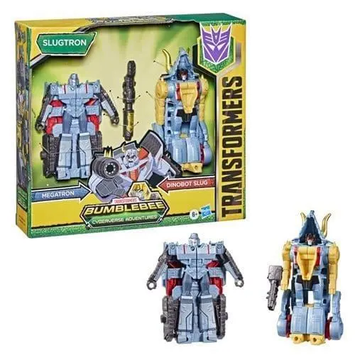 Transformers Bumblebee Cyberverse Adventures Dinobots Unite Dino Combiners Set Slugtron