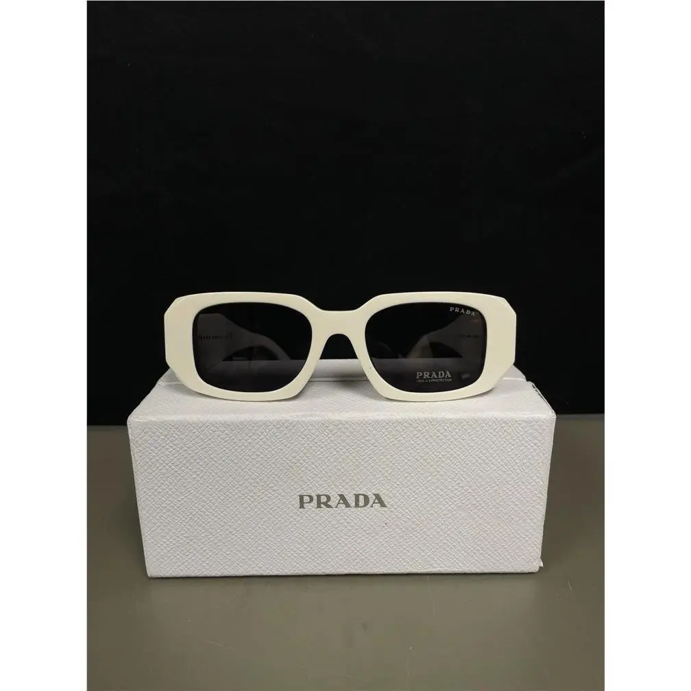 Sunglasses PR A 7 S 1425S0 Talc Dark Grey 52/20/145 by Prada
