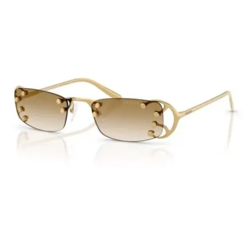 Prada PRC57S 29H30V Gold Brown Sunglasses Spr C57