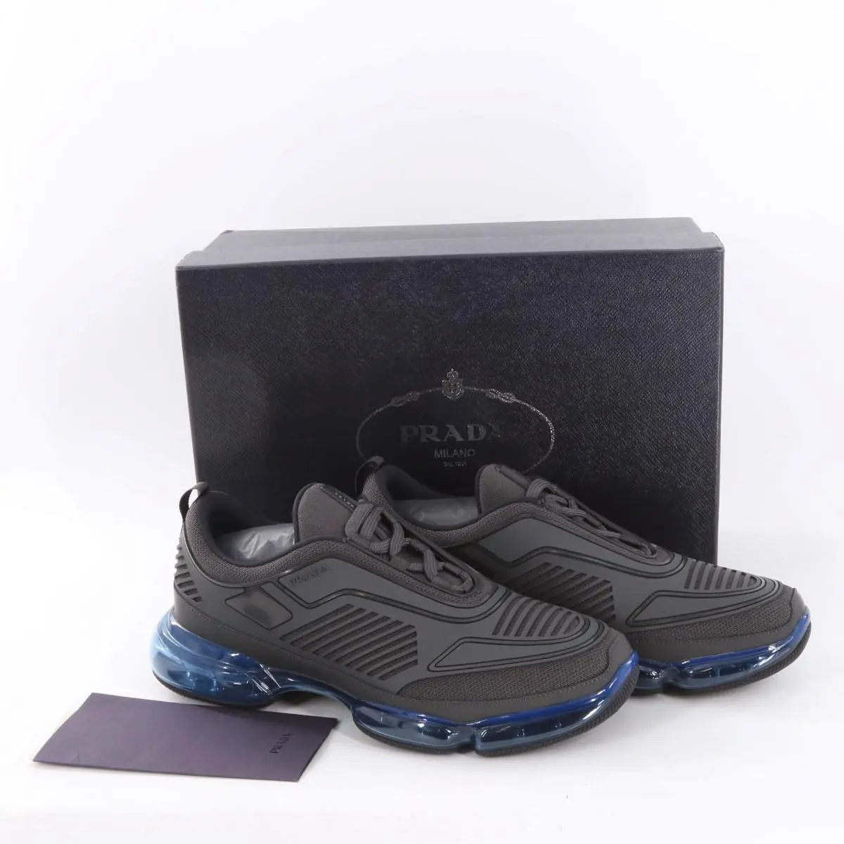 2EG298 Cloudbust Air Black Sneakers Men Shoes Size 7- FPP012436 by Prada