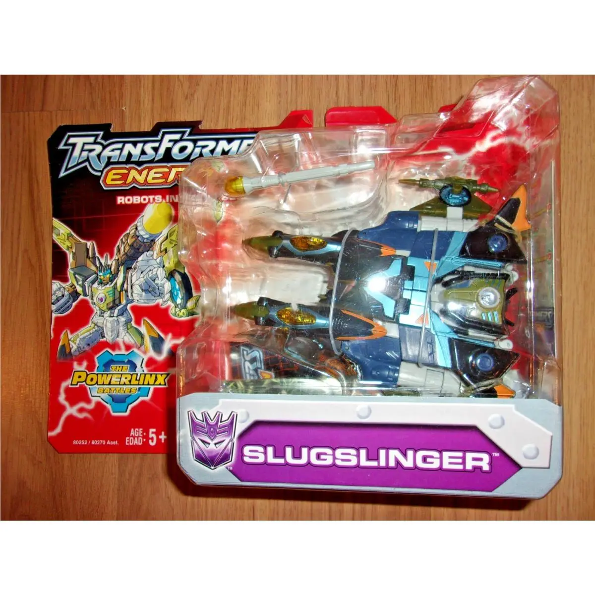 Transformers Energon Slugslinger Level 3 on Card Htf 2004 Powerlinx