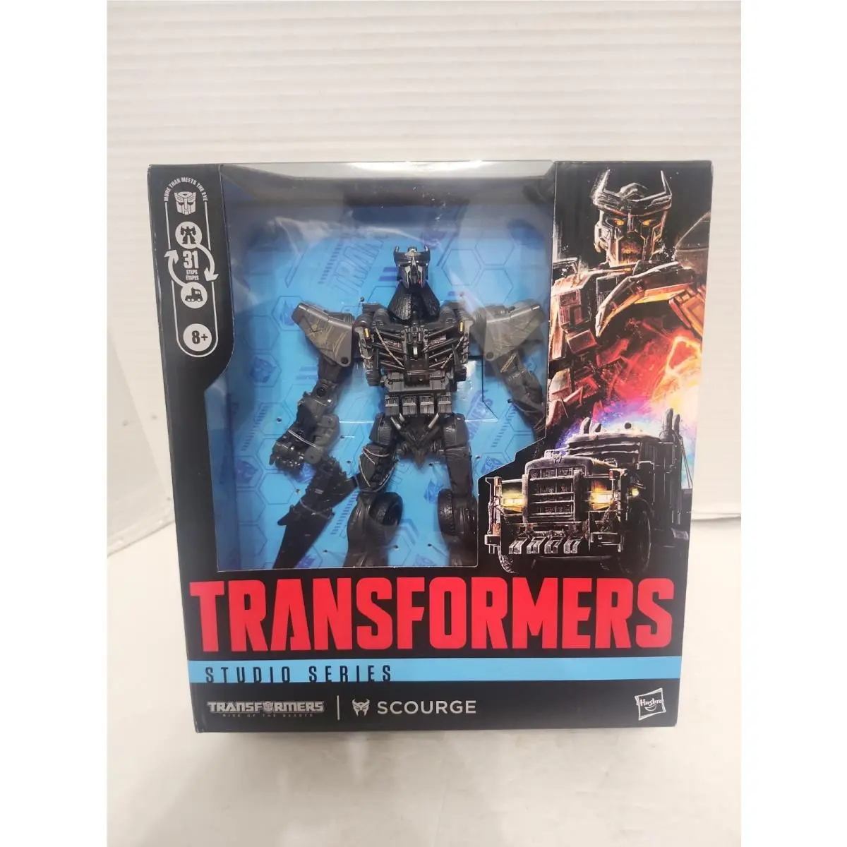 Transformers Toys Studio Series Rise of The Beasts Scourge 8.5 in Action Figure