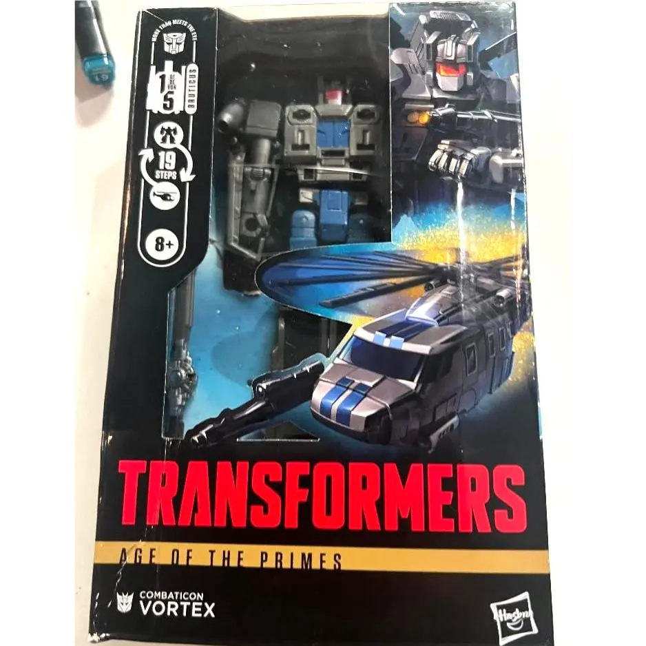 Hasbro Transformers Age Of The Primes - Combaticon Vortex Action Figure In Hand