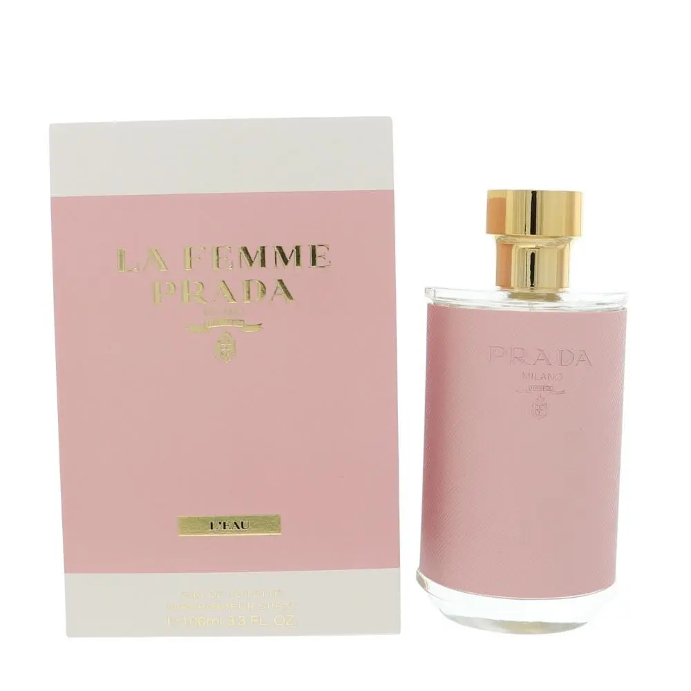 Prada La Femme L`eau by Prada Box For Women 3.3 Oz Eau De Toilette Spray