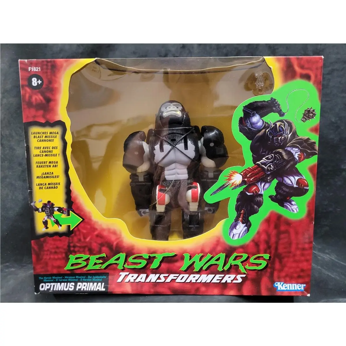 Transformers Vintage Beast Wars Optimus Primal 8.5 Action Figure