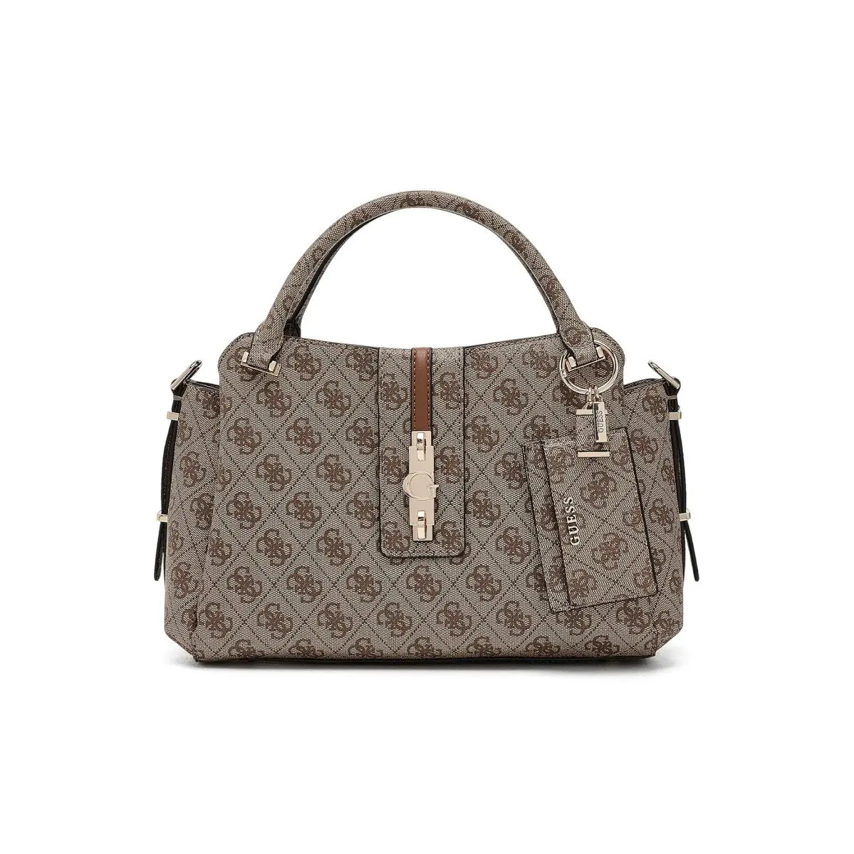 Woman`s Handbags  Yvonne Logo Girlfriend Satchel by Guess