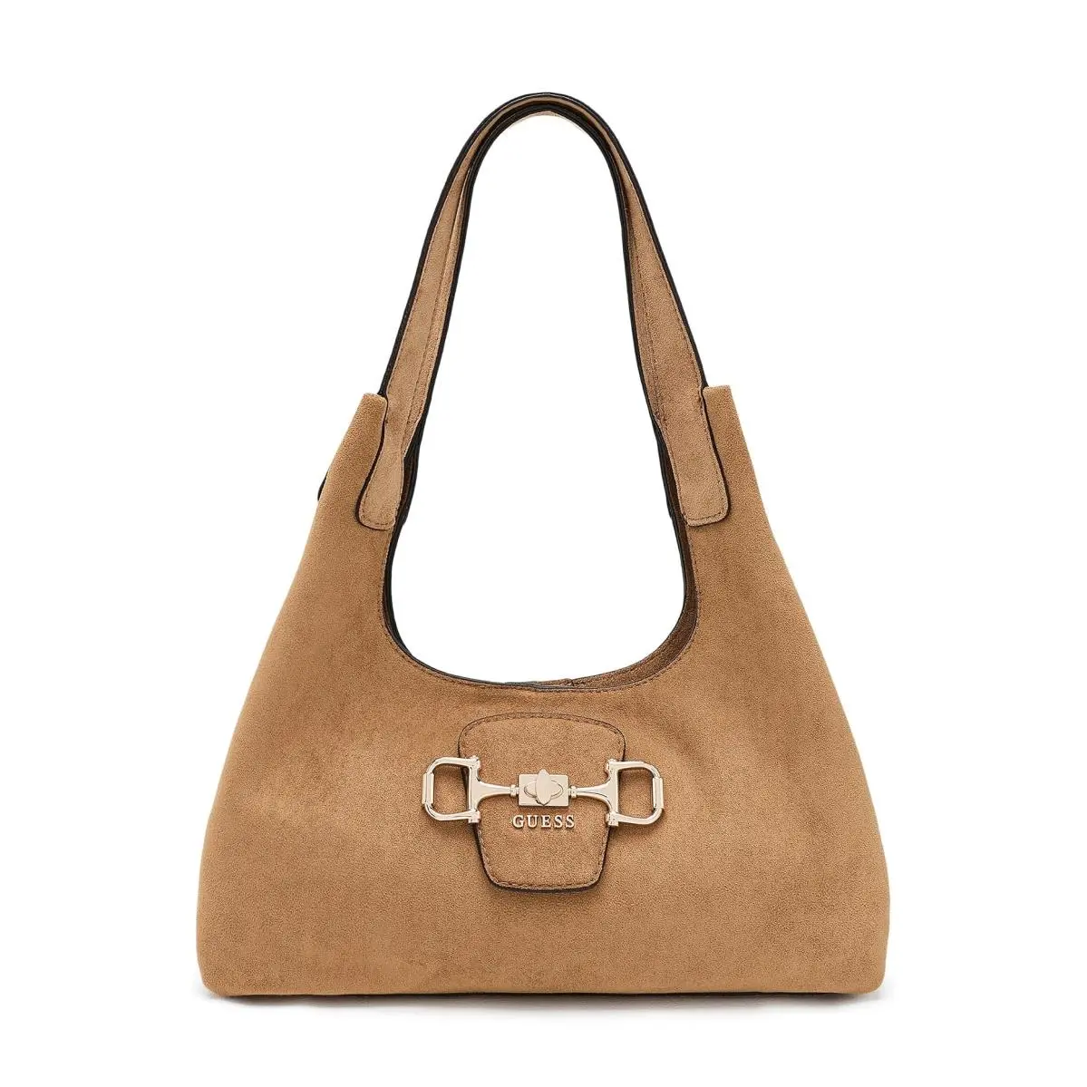 Woman`s Handbags  Sunset Small Hobo Tan by Guess