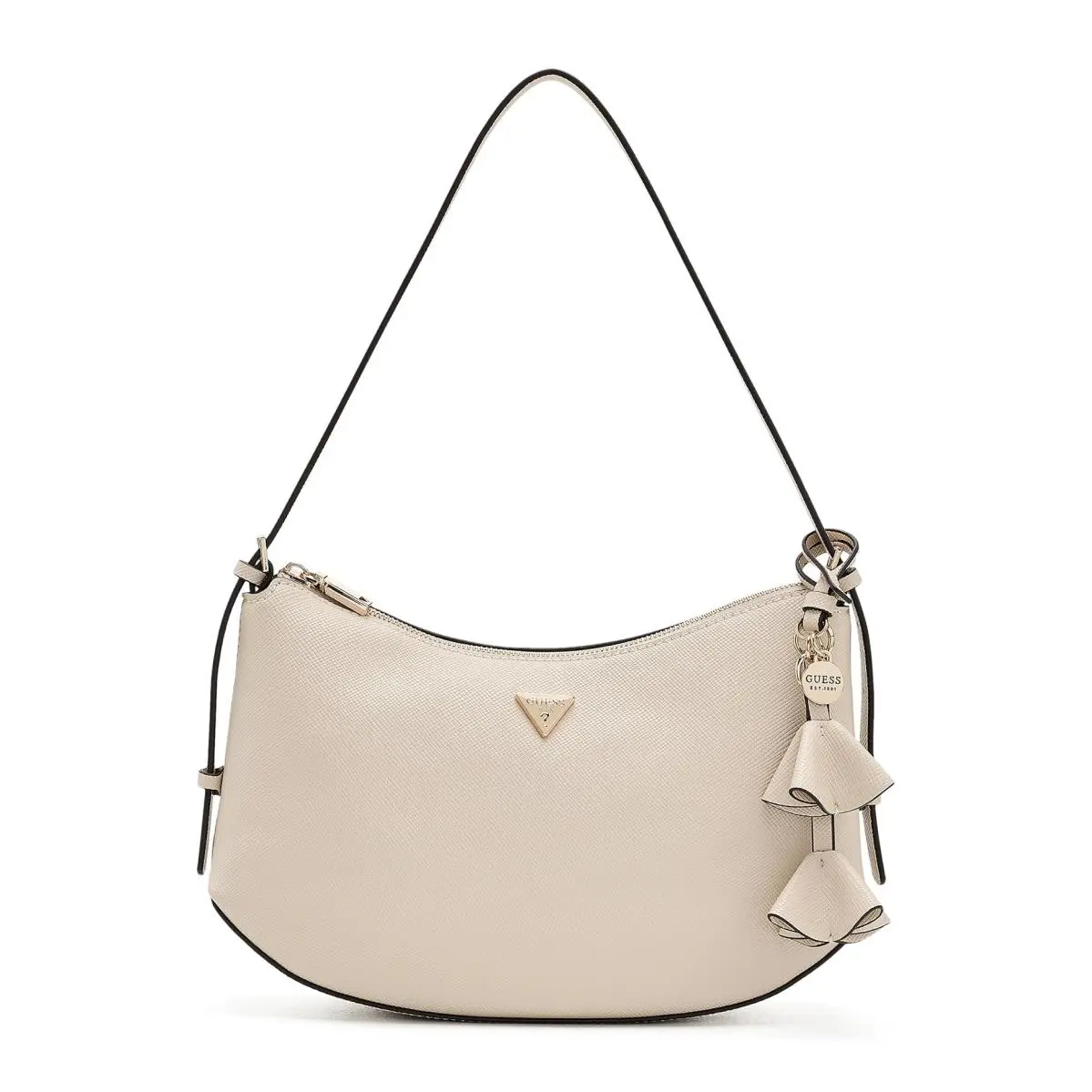 Woman`s Handbags  Danielle Medium Shoulder Bag Bone by Guess