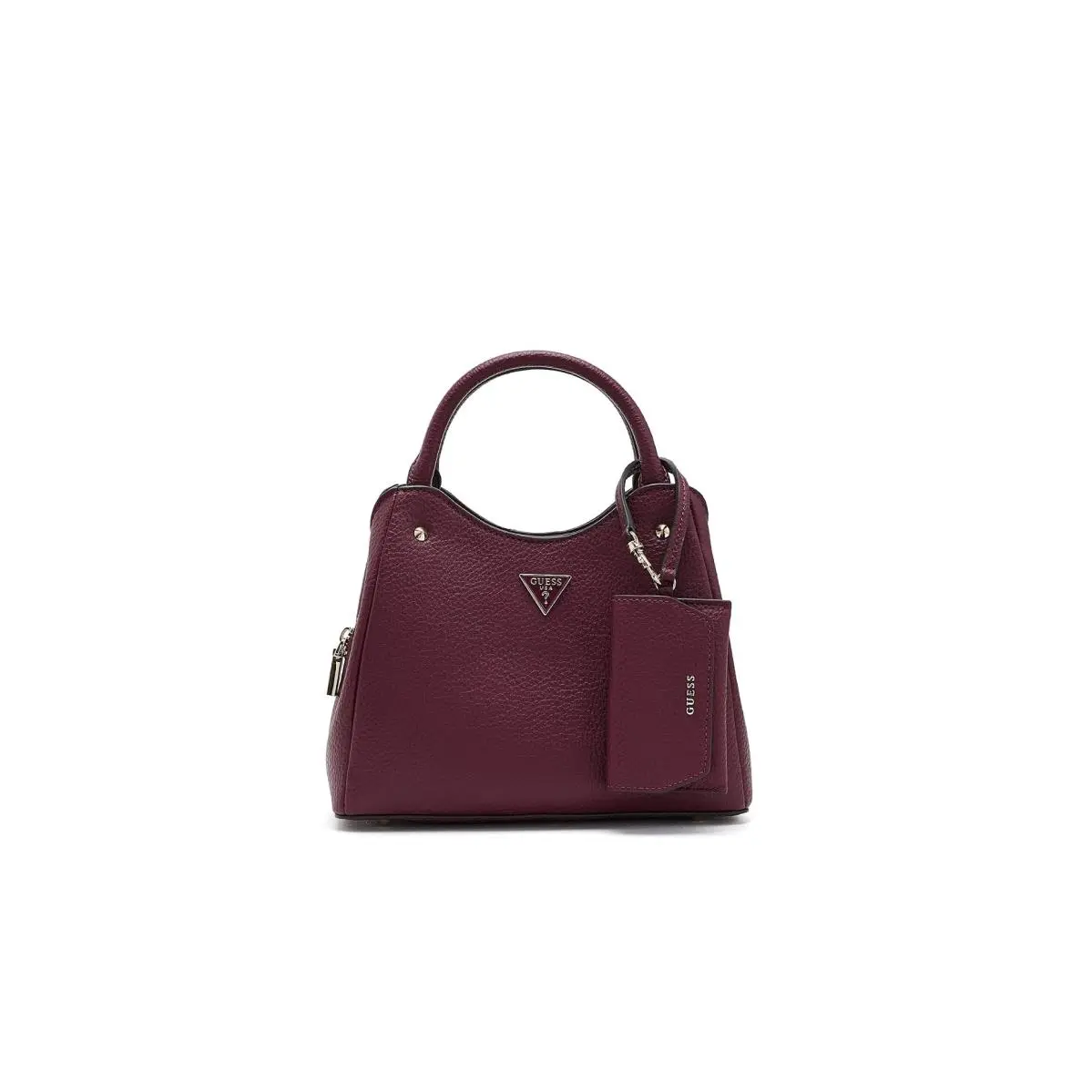 Woman`s Handbags  Lorella Small Girlfriend Tote Merlot by Guess