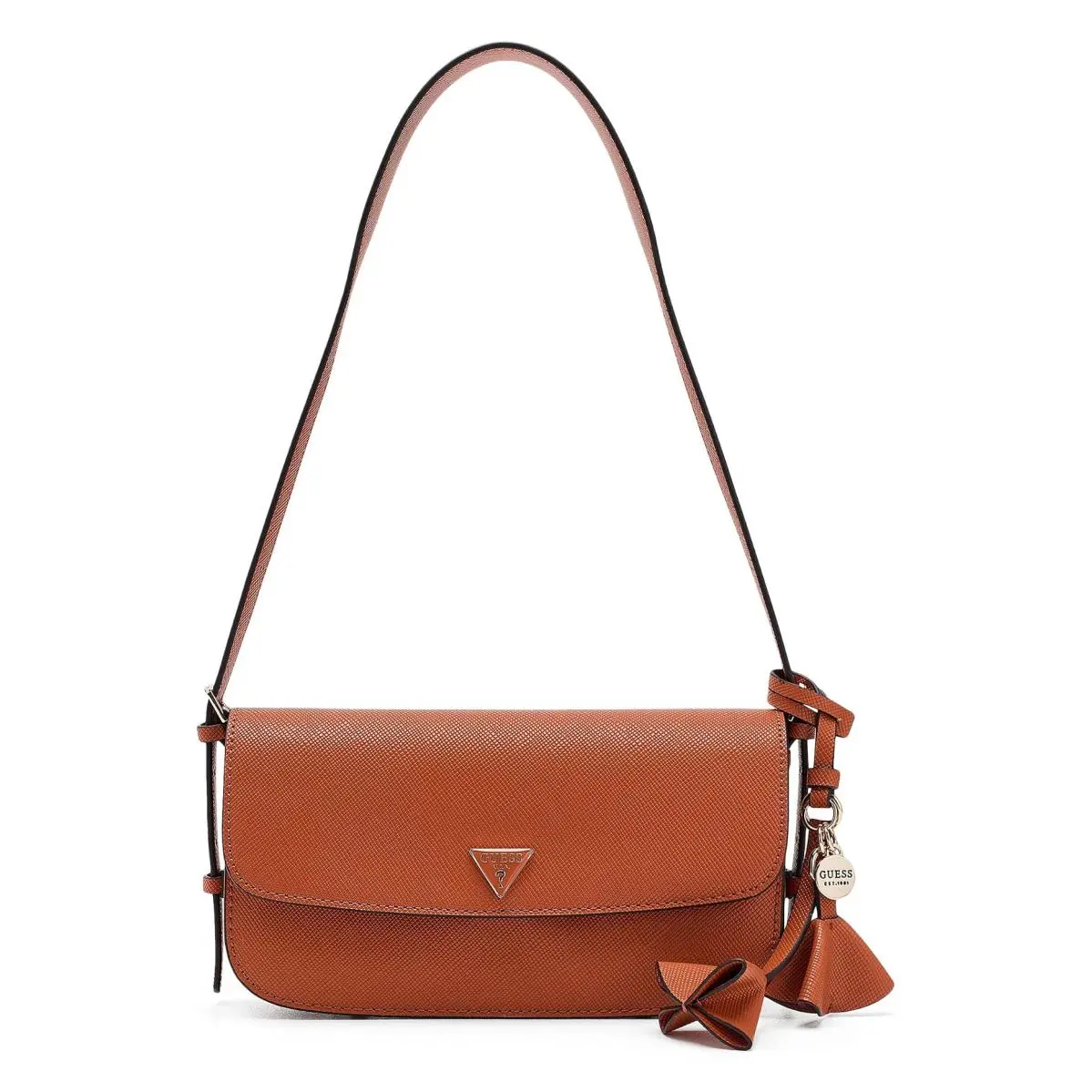 Woman`s Handbags  Danielle Flap Shoulder Bag Ginger by Guess